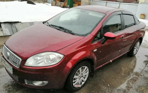 Дефлекторы окон (ветровики) Fiat Linea Sd (323) 2007 (Фиат Линеа) Кобра Тюнинг